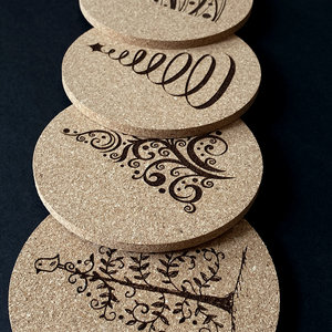 Christmas Tree Coasters