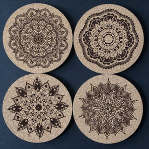 Mandala Coasters