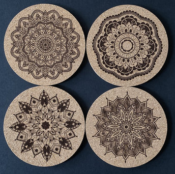 Mandala Coasters